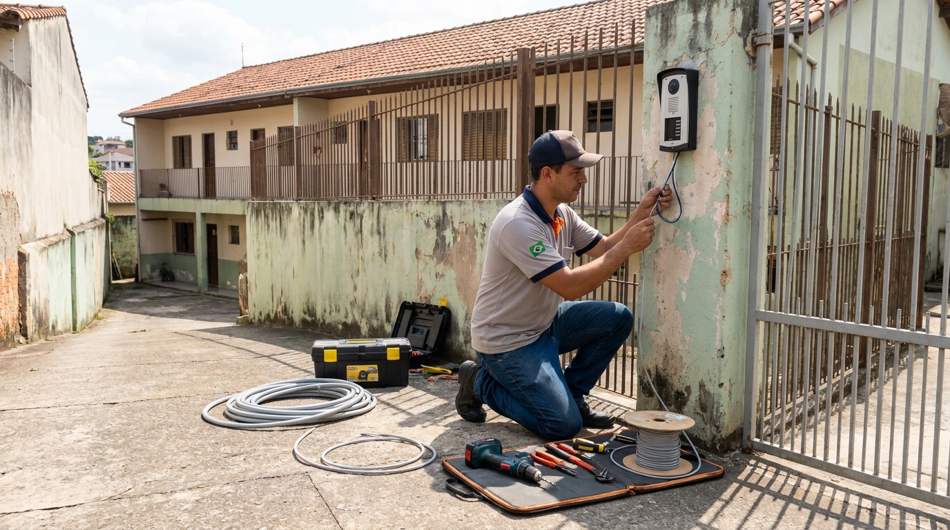 Instalacao de interfone residencial em Salvador‑BA