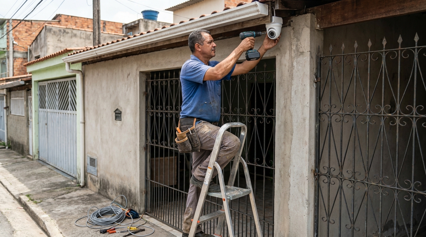 Instalacao de sistema de monitoramento em Salvador‑BA