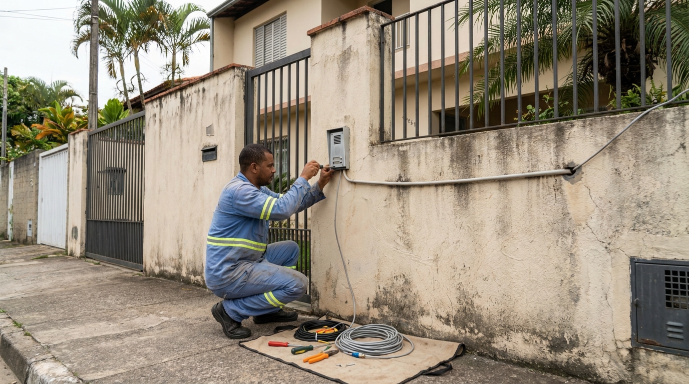 Instalacao de video porteiro em Salvador‑BA